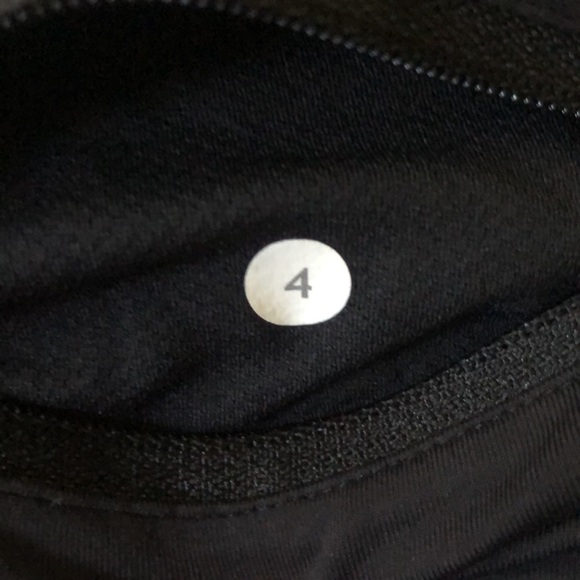 LULULEMON | black, capri, checkered leggings - Picture 9 of 9